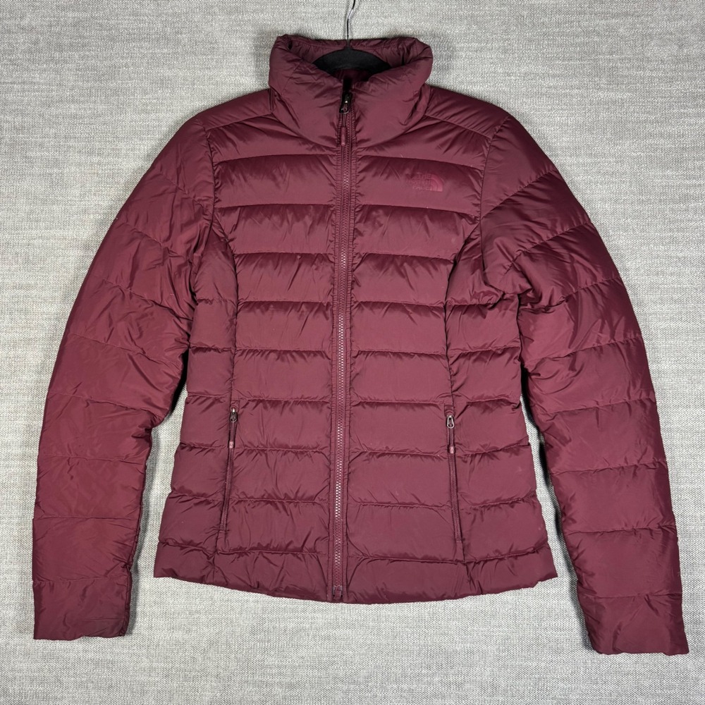 The North Face Women's 700 Fill Down Puffer Jacket Deep Garnet Red Small